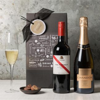 Sparkling and Red Duo Hamper