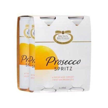 Brown Brothers Prosecco Spritz 250ml - 4 Pack