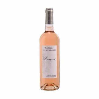 Chateau Les Mesclances Romane Organic Rose Provence 750ml - 1 Bottle