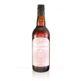 Crawleys Bartender Rose Syrup 750ml - 1 Bottle