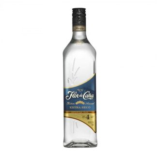 Flor De Cana 4 Year Old White Rum Extra Seco 700ml - 1 Bottle