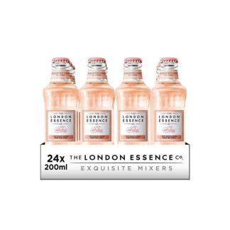 London Essence White Peach & Jasmine Crafted Soda 24 x 200ml Bottles | Hello Drinks Liquor Superstore