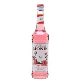 Monin Rose Syrup 700ml - 1 Bottle