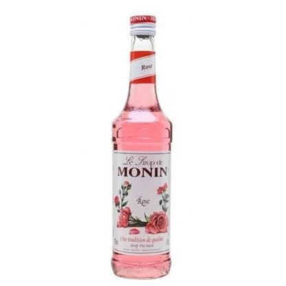Monin Rose Syrup 700ml - 1 Bottle