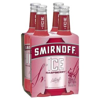 Smirnoff Ice Raspberry 300mL - 4 Pack