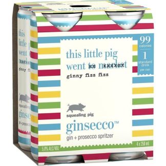 Squealing Pig Ginsecco Can 250mL | Hello Drinks Liquor Superstore
