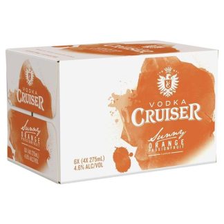 Vodka Cruiser Sunny Orange Passionfruit 275ml - 275mL