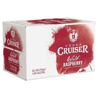 Vodka Cruiser Wild Raspberry 275ml - 275mL