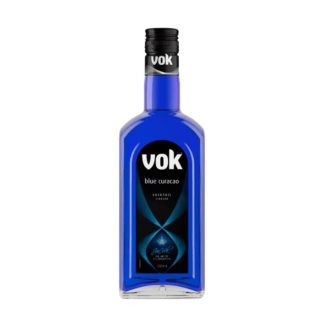 Vok Blue Curacao Liqueur 500ml - 6 Pack