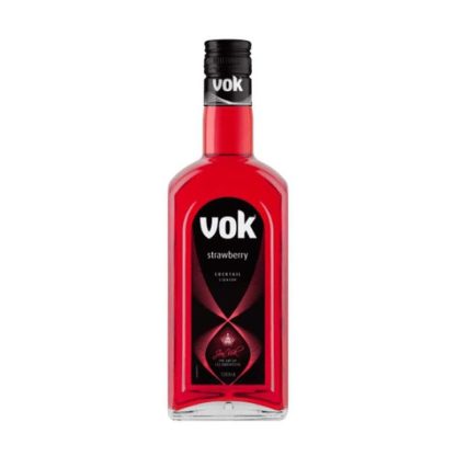 Vok Strawberry Fruit Liqueur 500ml - 1 Bottle