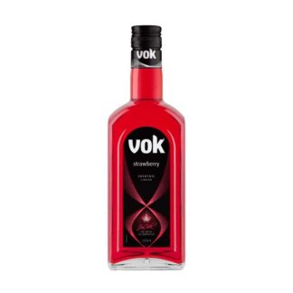 Vok Strawberry Fruit Liqueur 500ml - 6 Pack
