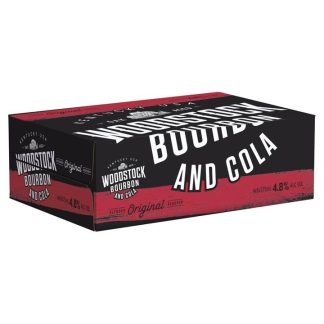 Woodstock Bourbon and Cola 375ml Cans - 24 x 375mL